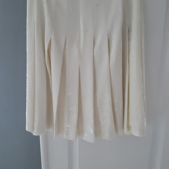 NWT BCBGMAXAZRIA sequined chiffon skirt - Picture 6 of 8